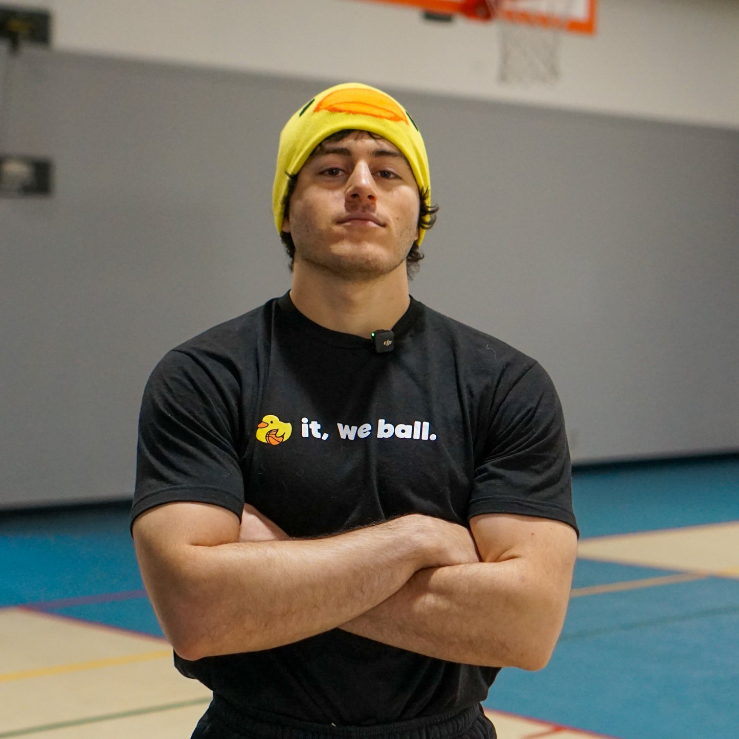 Duck It, We Ball Tee - Black