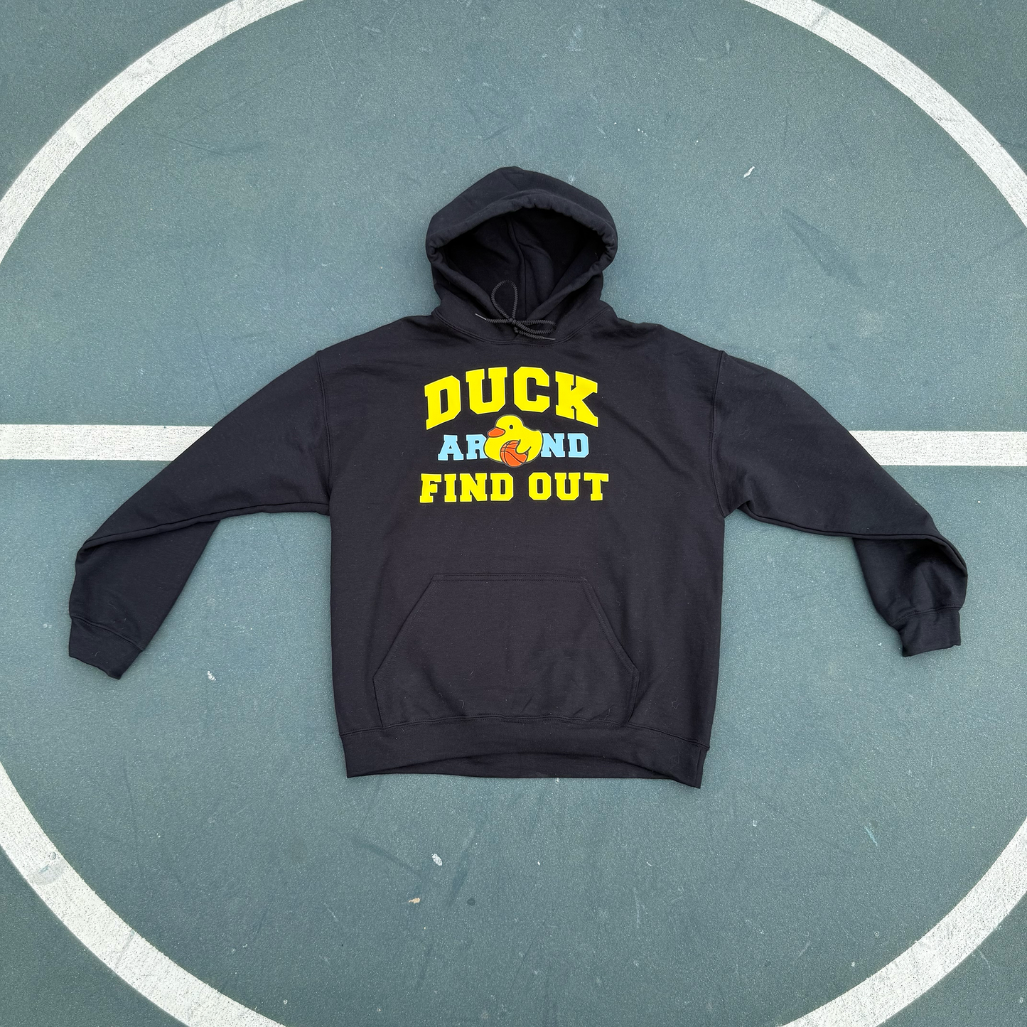 Duck Around Hoodie - Black