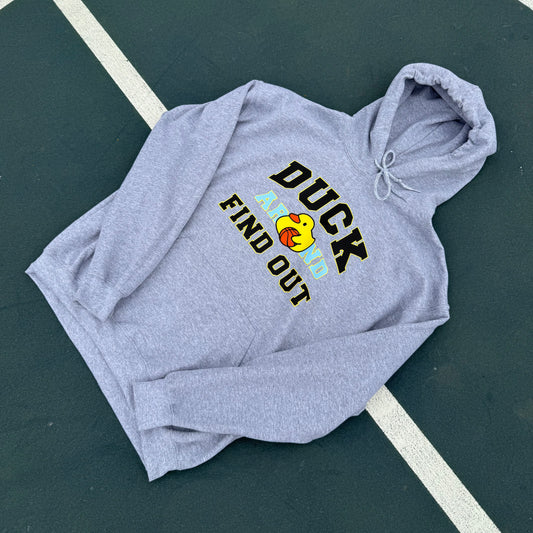 Duck Around Hoodie - Gray