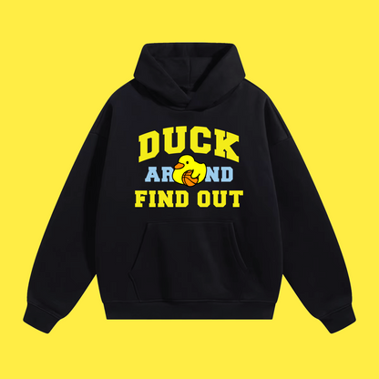 Duck Around Hoodie - Black