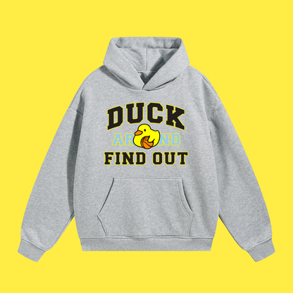 Duck Around Hoodie - Gray