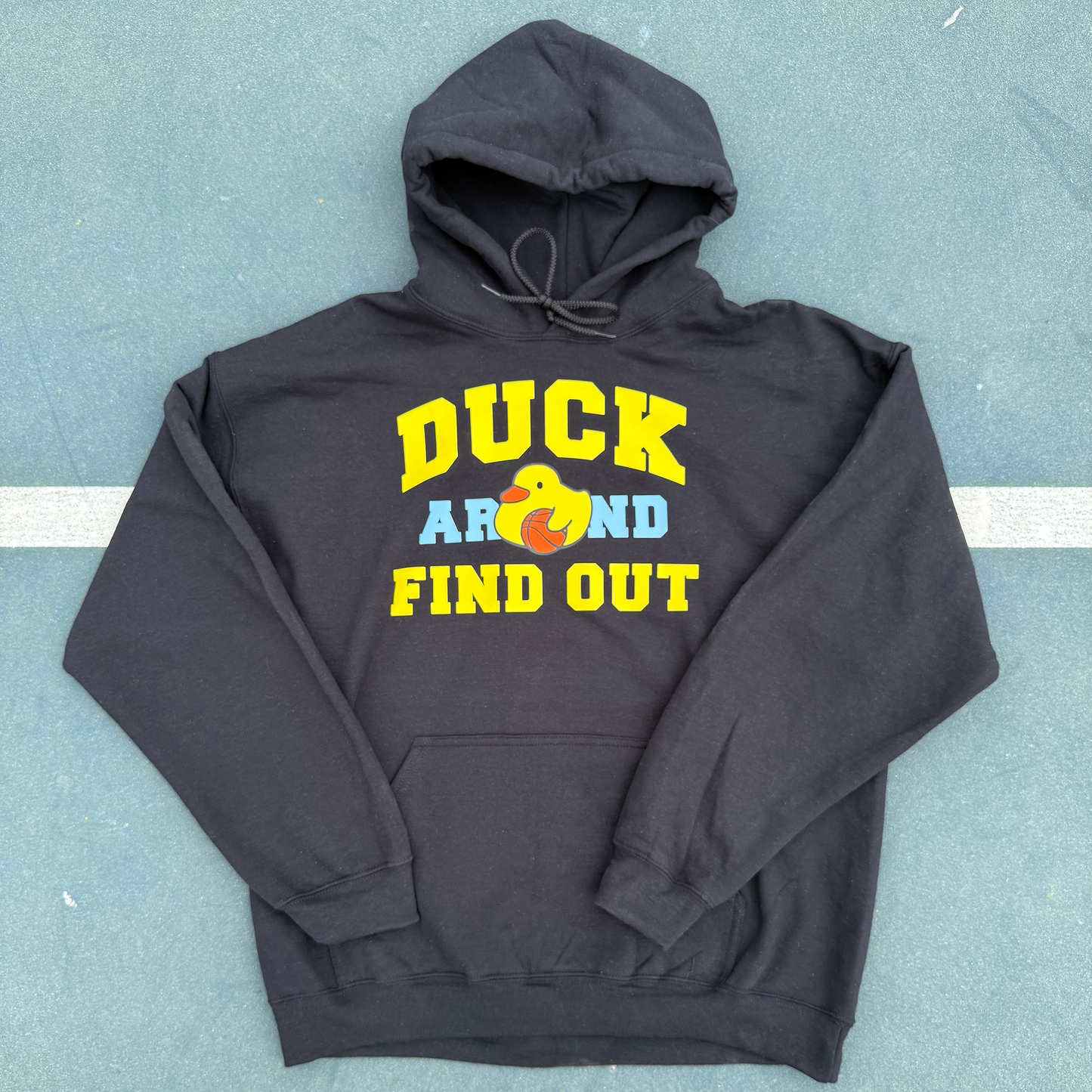 Duck Around Hoodie - Black